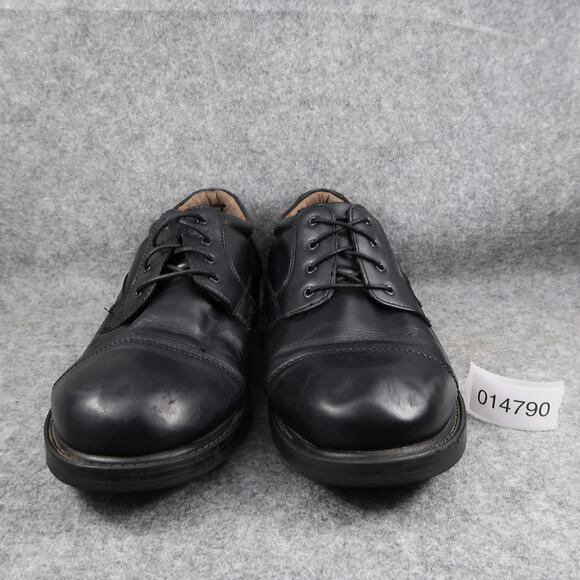 George Shoes Mens 12 Derby Oxford Classic Dress Work Formal Black Leather main image 13